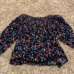 Off the shoulder shirt